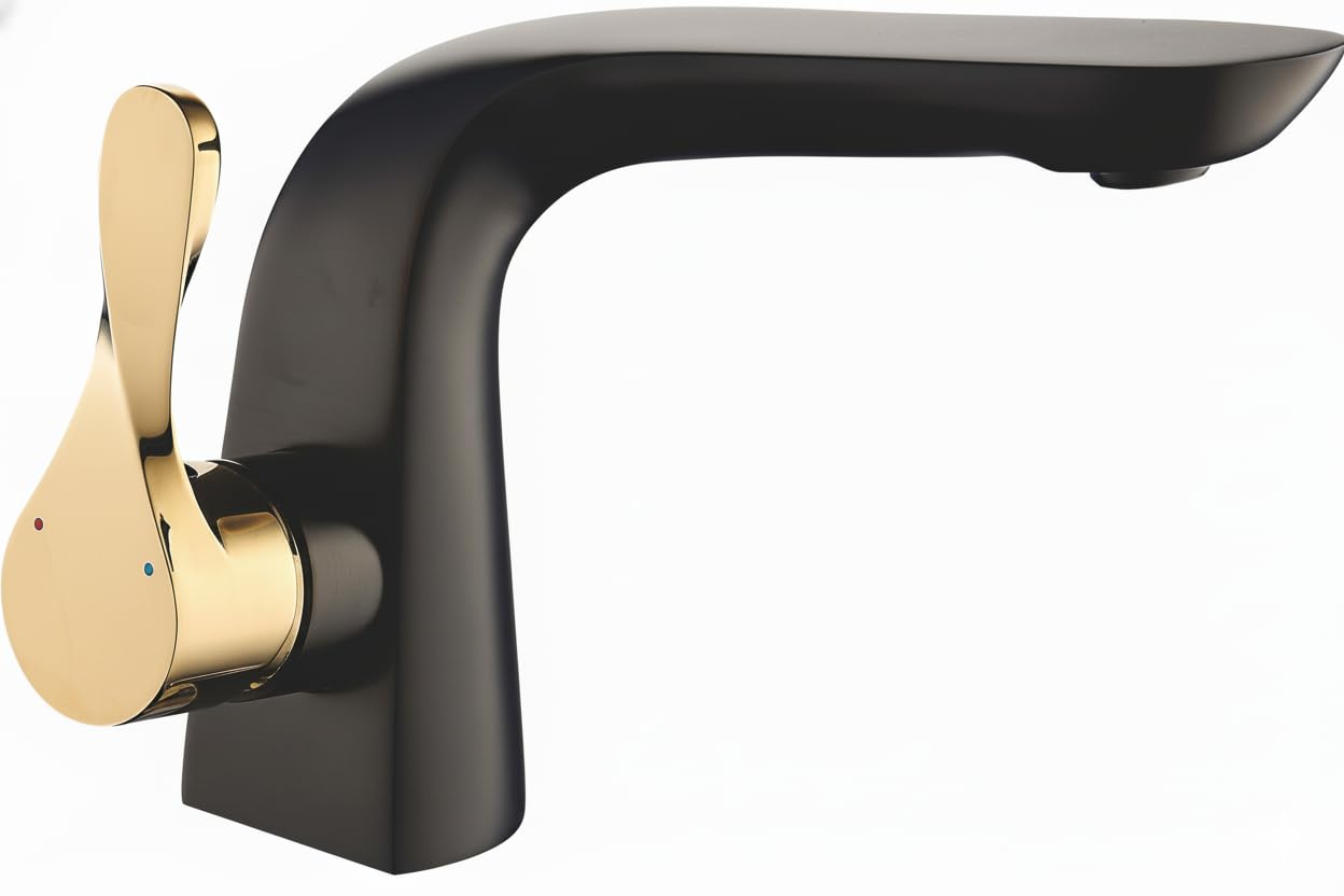 Küchenarmatur mit 360° Schwenkauslauf – Hochwertiger Wasserhahn aus Messing mit Zugbrause & Keramikkartusche