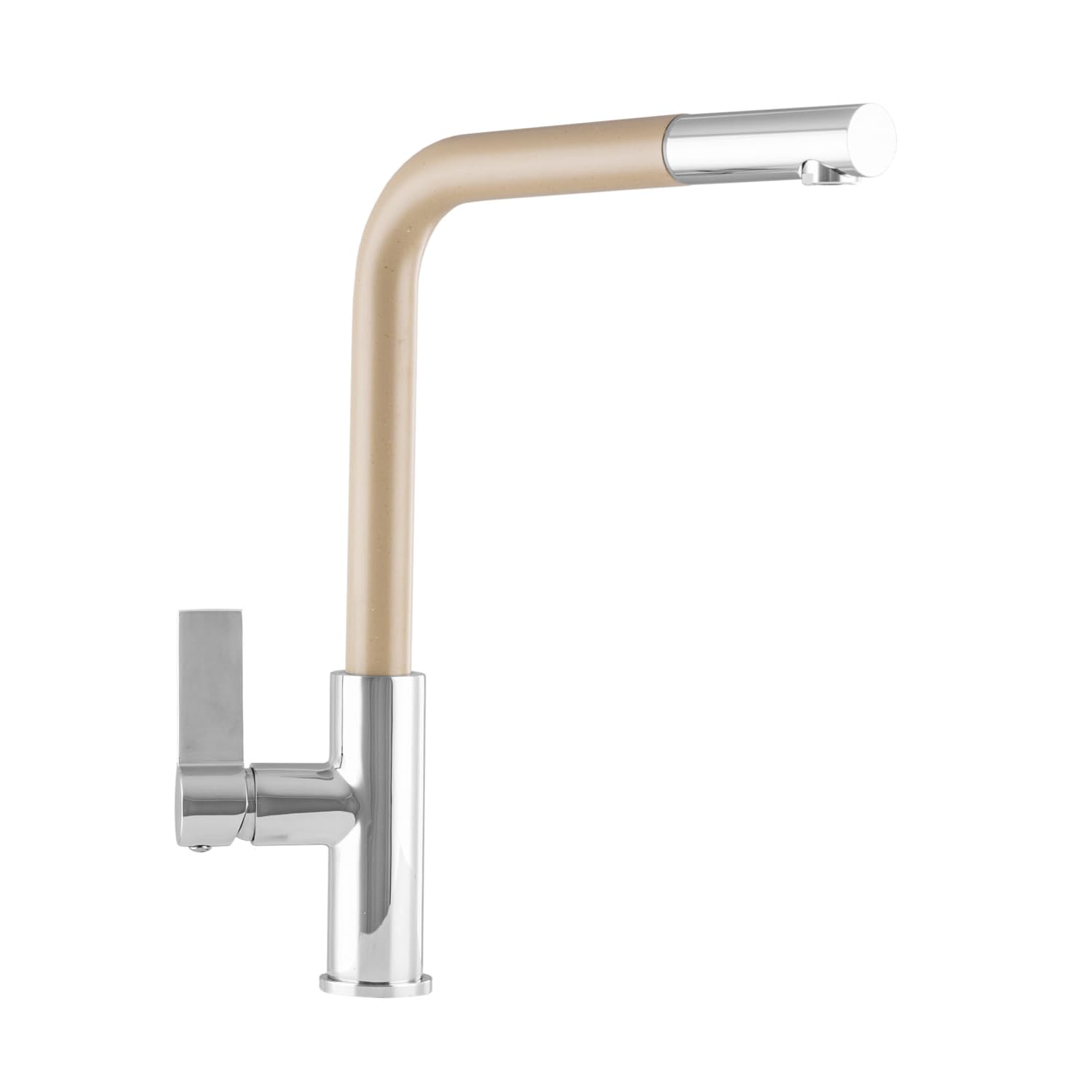 Küchenarmatur mit 360° Schwenkauslauf – Hochwertiger Wasserhahn aus Messing mit Zugbrause & Keramikkartusche