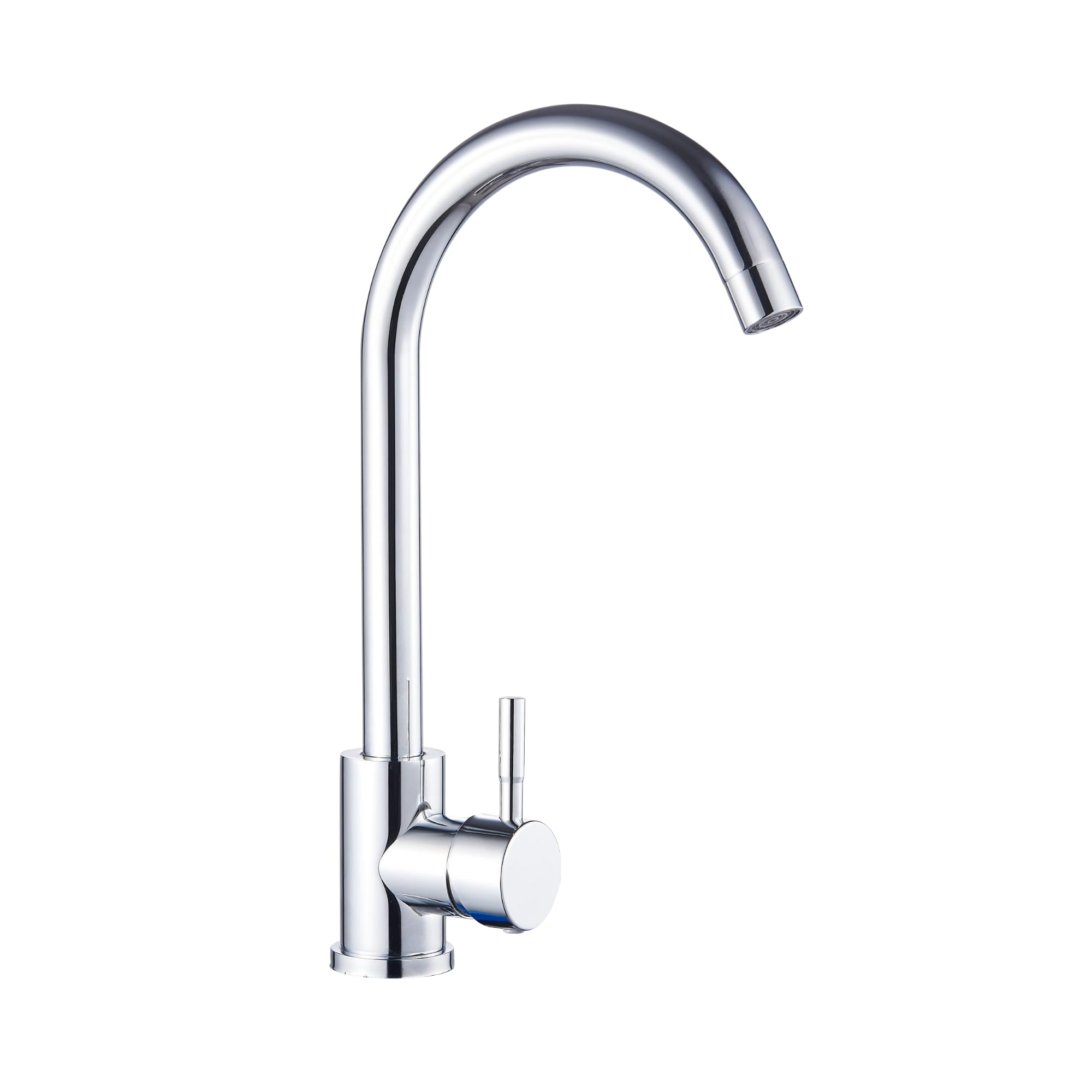 Küchenarmatur mit 360° Schwenkauslauf – Hochwertiger Wasserhahn aus Messing mit Zugbrause & Keramikkartusche