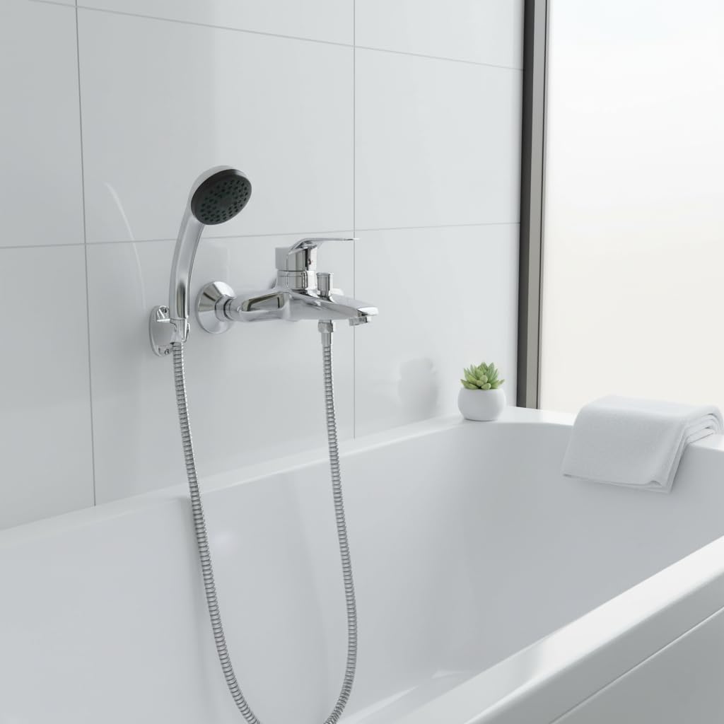 Küchenarmatur mit 360° Schwenkauslauf – Hochwertiger Wasserhahn aus Messing mit Zugbrause & Keramikkartusche