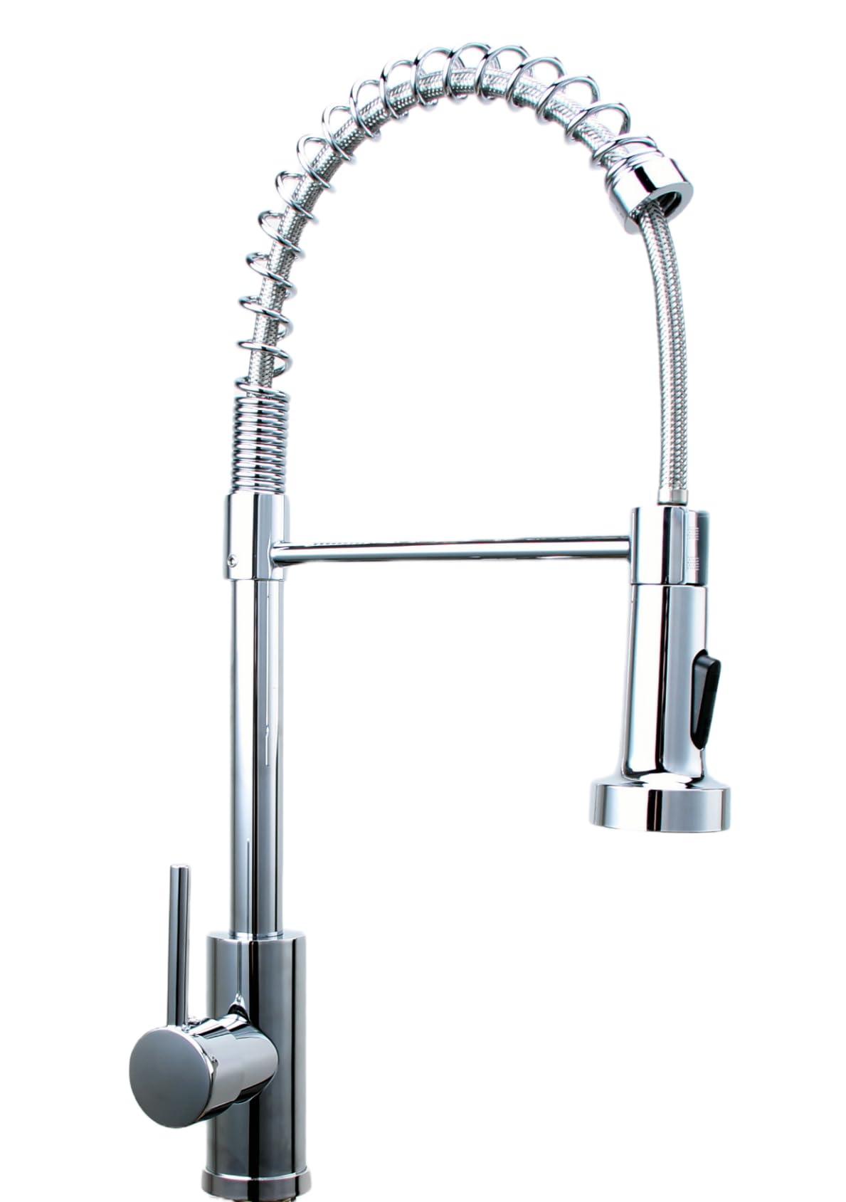 Küchenarmatur mit 360° Schwenkauslauf – Hochwertiger Wasserhahn aus Messing mit Zugbrause & Keramikkartusche