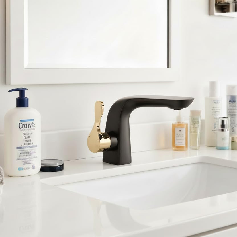 Küchenarmatur mit 360° Schwenkauslauf – Hochwertiger Wasserhahn aus Messing mit Zugbrause & Keramikkartusche