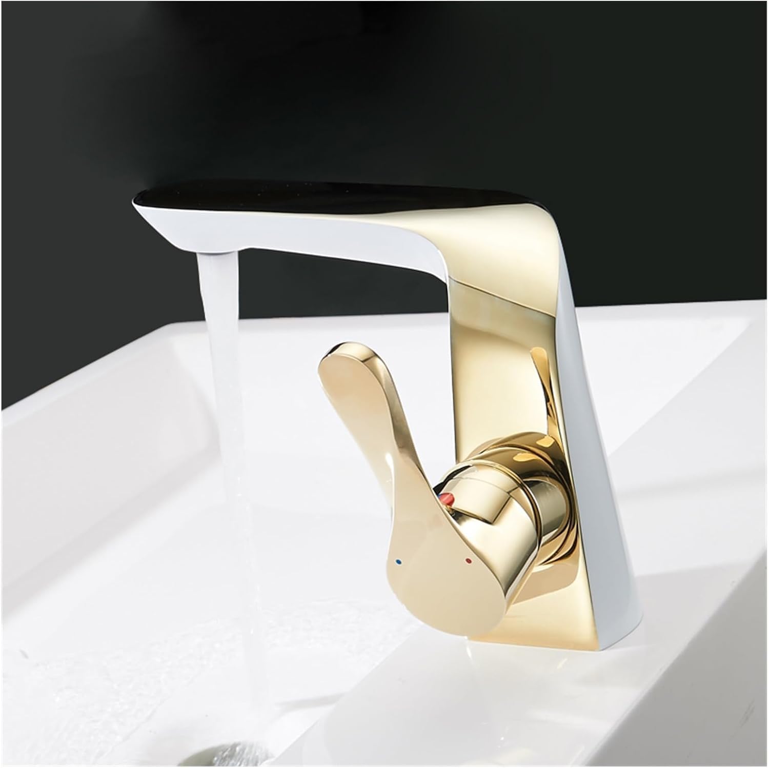 Küchenarmatur mit 360° Schwenkauslauf – Hochwertiger Wasserhahn aus Messing mit Zugbrause & Keramikkartusche